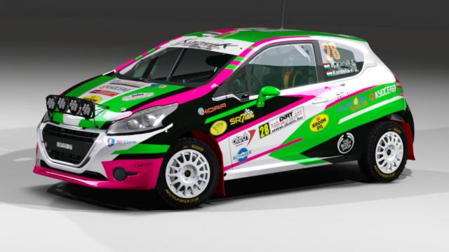 Peugeot 208 R2 Gravel for Assetto Corsa