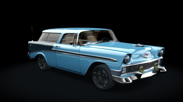 Chevrolet Bel Air Nomad 1956 Tuned для Assetto Corsa