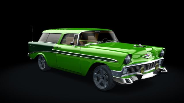 Chevrolet Bel Air Nomad 1956 Tuned для Assetto Corsa