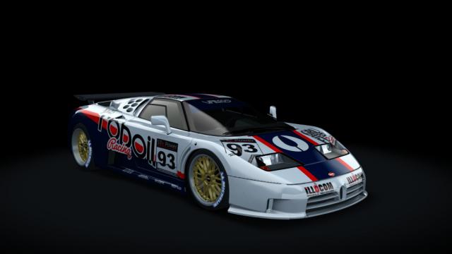 Bugatti EB110 SS R GT1 for Assetto Corsa