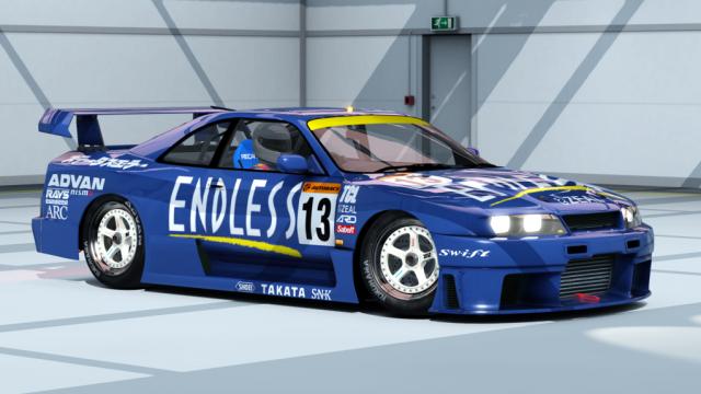 Nissan Skyline R33 GT-R LM для Assetto Corsa