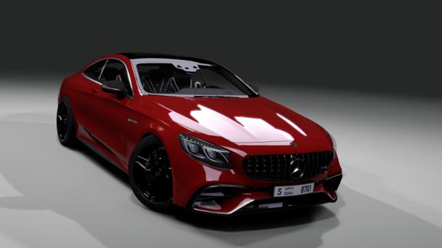 Mercedes-Benz S63 Coupe для Assetto Corsa