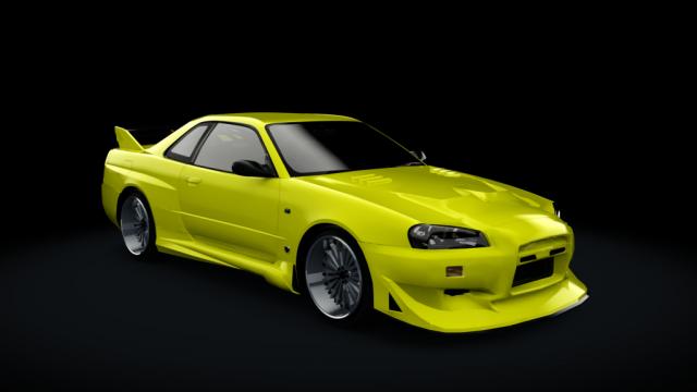 Nissan Veilside Street Drag R34 GT-R для Assetto Corsa