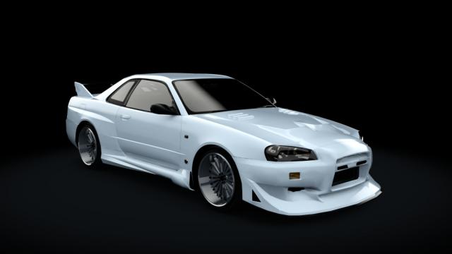 Nissan Veilside Street Drag R34 GT-R для Assetto Corsa