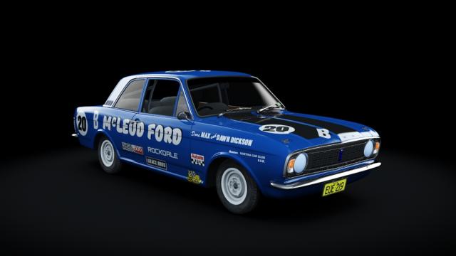 Ford Cortina Mk2 240 (1600) 2dr ATCC GrpE for Assetto Corsa