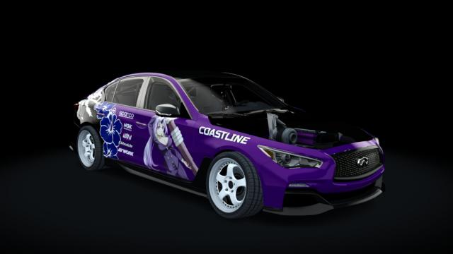 Coastline Infiniti Q50 для Assetto Corsa