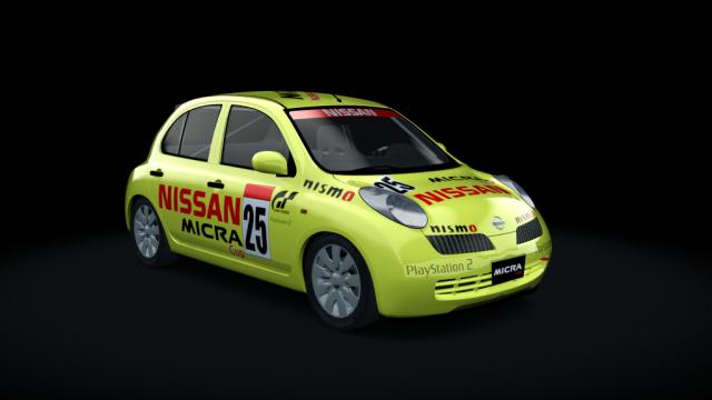 Nissan Micra Cup Car for Assetto Corsa