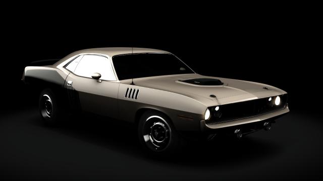 Plymouth Cuda 426 Hemi for Assetto Corsa