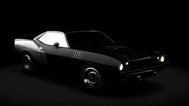 Plymouth Cuda 426 Hemi for Assetto Corsa