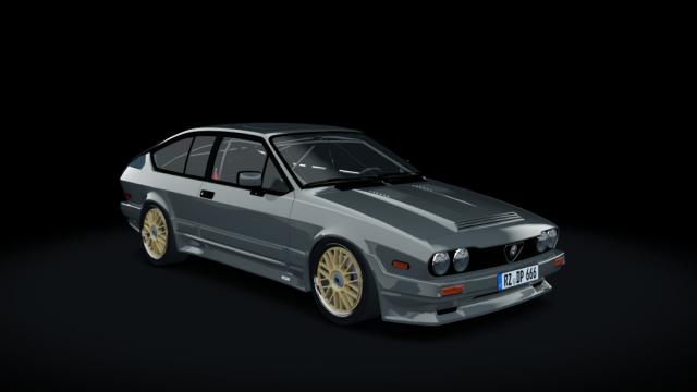 Alfa Romeo GTV6 Tuned BBS Dptune для Assetto Corsa