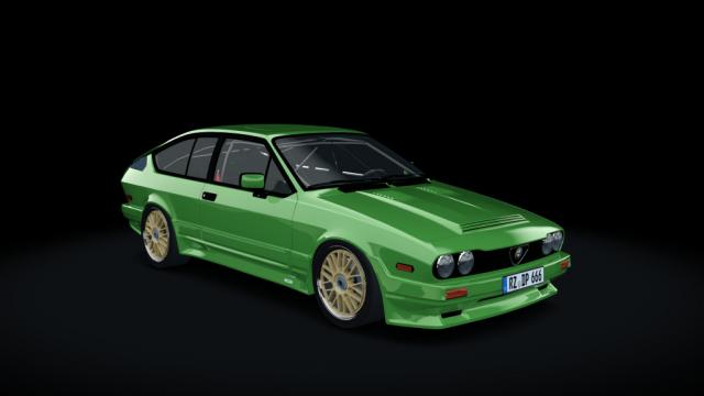 Alfa Romeo GTV6 Tuned BBS Dptune для Assetto Corsa