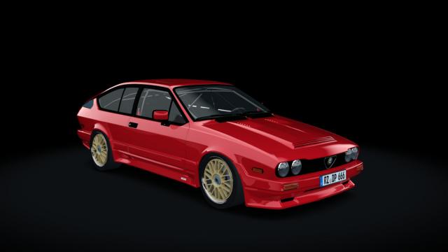 Alfa Romeo GTV6 Tuned BBS Dptune для Assetto Corsa