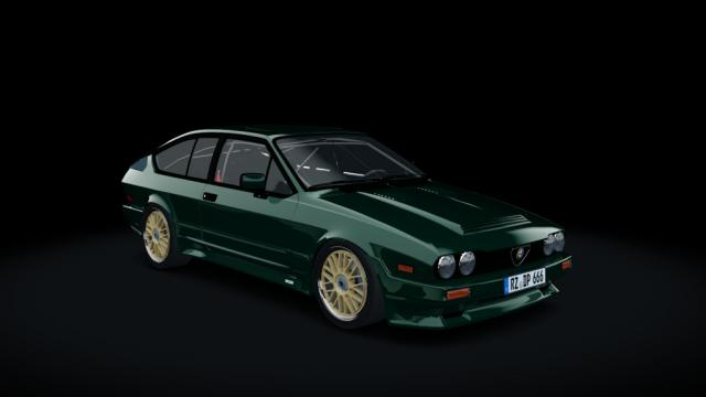 Alfa Romeo GTV6 Tuned BBS Dptune для Assetto Corsa