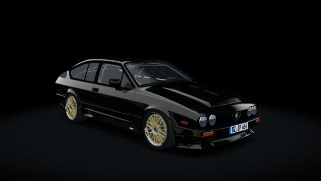 Alfa Romeo GTV6 Tuned BBS Dptune для Assetto Corsa