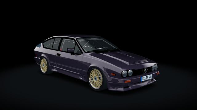 Alfa Romeo GTV6 Tuned BBS Dptune для Assetto Corsa