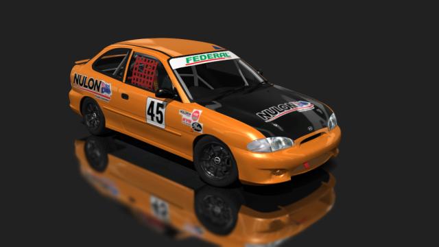 Hyundai Excel X3 Series Race Car