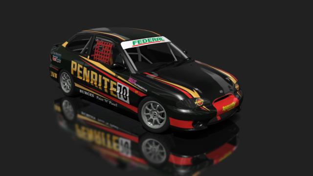 Hyundai Excel X3 Series Race Car for Assetto Corsa