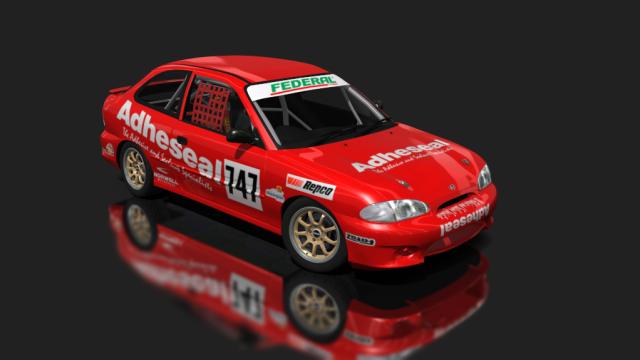 Hyundai Excel X3 Series Race Car for Assetto Corsa