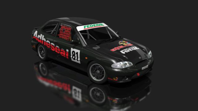 Hyundai Excel X3 Series Race Car for Assetto Corsa