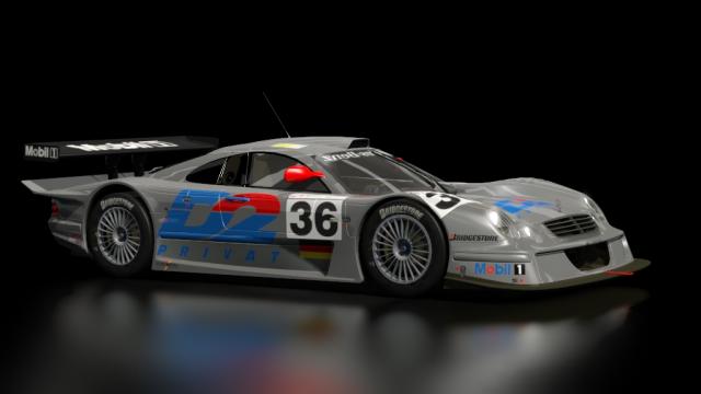 Mercedes CLK GTR GT1 для Assetto Corsa