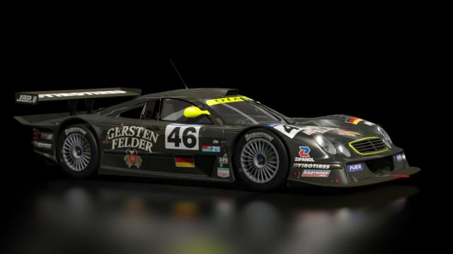 Mercedes CLK GTR GT1 для Assetto Corsa