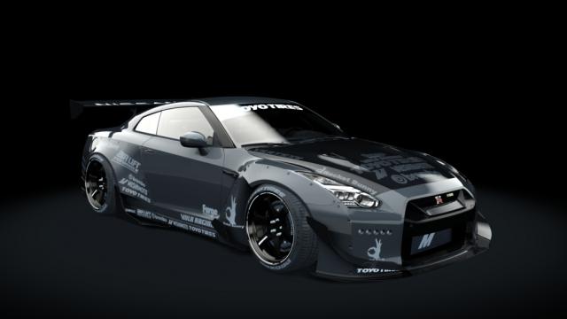 Nissan GT-R R35 Rocket Bunny | Redd Tuned для Assetto Corsa