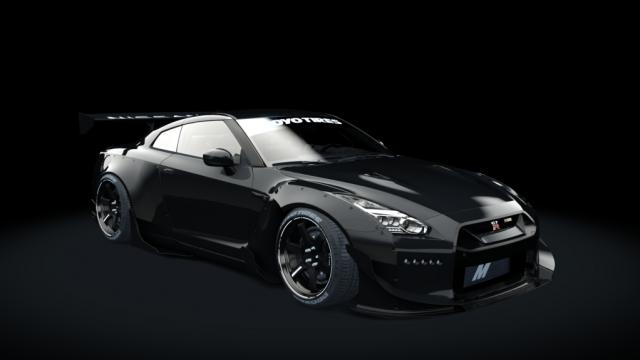 Nissan GT-R R35 Rocket Bunny | Redd Tuned для Assetto Corsa