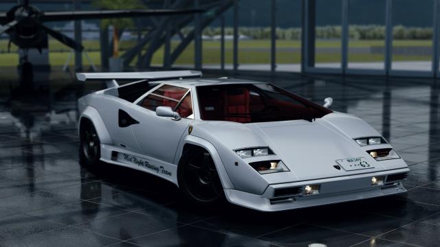 Mid Night Racing Team Countach для Assetto Corsa