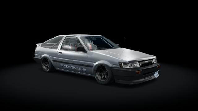 Toyota AE86 Levin Hatch Kouki for Assetto Corsa