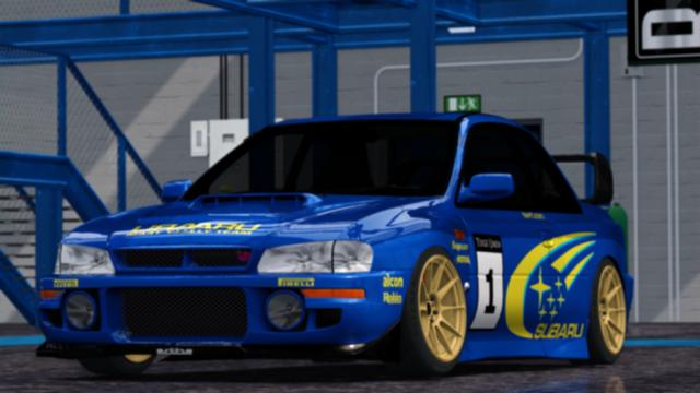 TNT Subaru Impreza GC8F WRX STi for Assetto Corsa