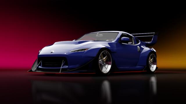 Nissan 370Z Hachi Widebody for Assetto Corsa