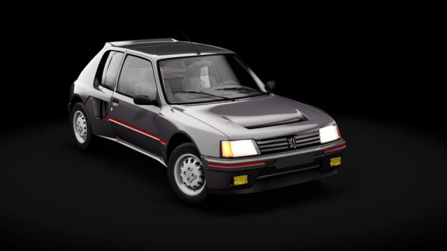 Peugeot 205 Turbo 16 for Assetto Corsa