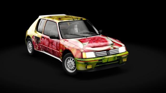 Peugeot 205 Turbo 16 for Assetto Corsa