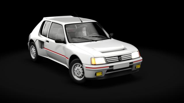 Peugeot 205 Turbo 16 for Assetto Corsa