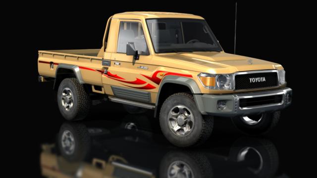 Toyota land Cruiser J79 Pickup for Assetto Corsa