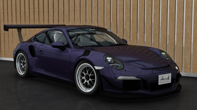 Porsche 911 (991) GT3 RS Team Mid Night for Assetto Corsa