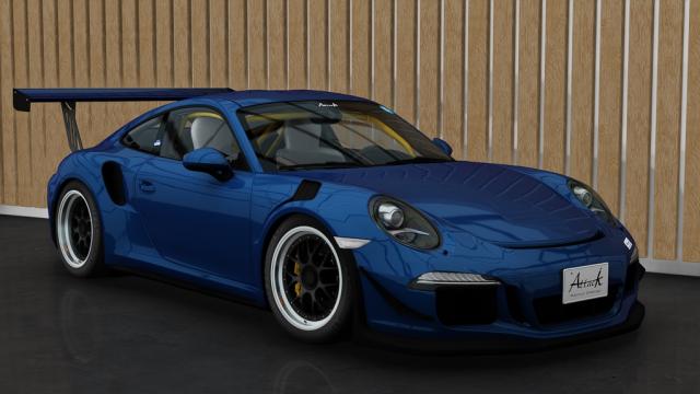 Porsche 911 (991) GT3 RS Team Mid Night for Assetto Corsa