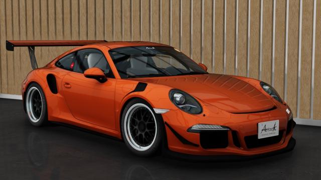 Porsche 911 (991) GT3 RS Team Mid Night for Assetto Corsa