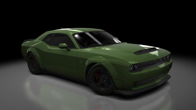Dodge Challenger SRT Demon ’18 для Assetto Corsa