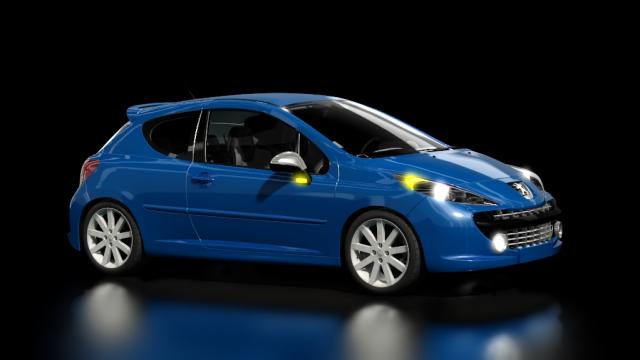 Peugeot 207 RC для Assetto Corsa