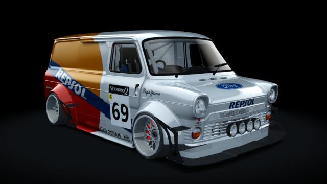 ACMC Ford Transit 1969 Supervan для Assetto Corsa