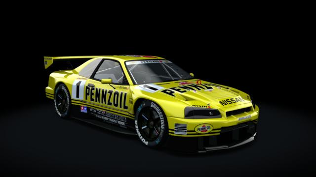 Nissan Skyline GT-R BNR34 NISMO GT500 for Assetto Corsa