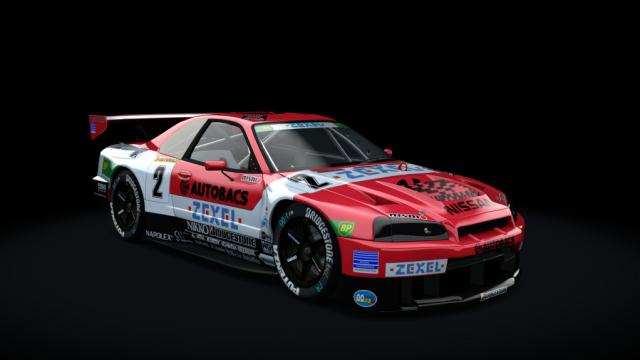 Nissan Skyline GT-R BNR34 NISMO GT500 for Assetto Corsa