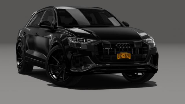 Audi Q8 50 TDI Police Unmarked для Assetto Corsa