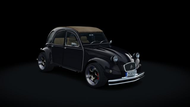 Citroen 2CV 1970 F1 Tuned for Assetto Corsa