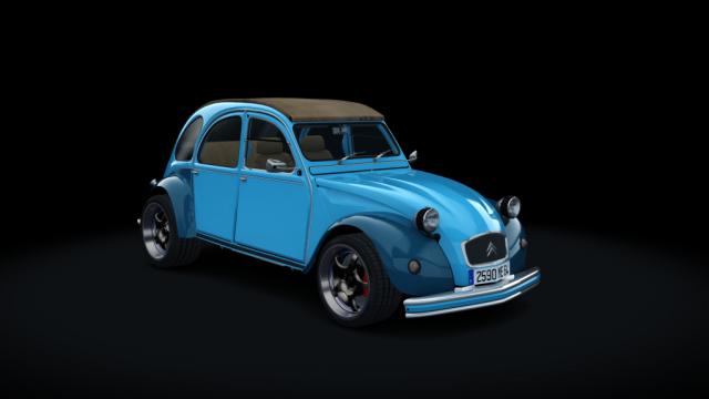 Citroen 2CV 1970 F1 Tuned for Assetto Corsa