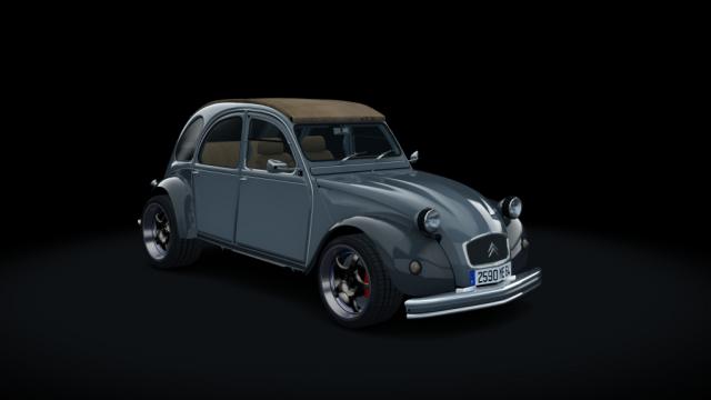 Citroen 2CV 1970 F1 Tuned for Assetto Corsa