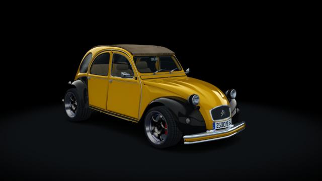 Citroen 2CV 1970 F1 Tuned for Assetto Corsa