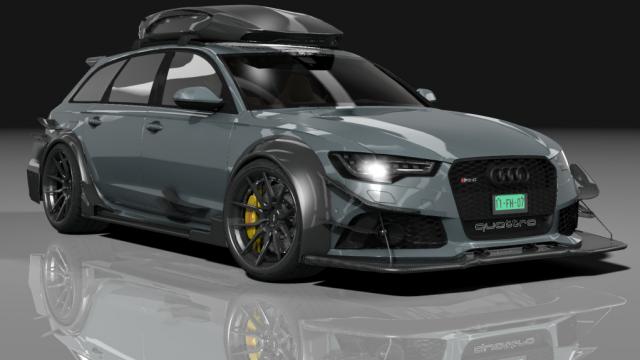 Audi RS6 DTM Roofbox S для Assetto Corsa