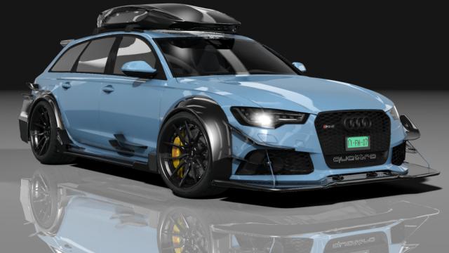 Audi RS6 DTM Roofbox S для Assetto Corsa